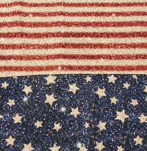 Load image into Gallery viewer, Retail - Flag Glitter BUNDLE Cotton Woven
