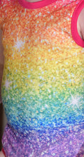 Load image into Gallery viewer, Permanent Preorder - Starry Glitters - Rainbow Bright Stripe Ombre