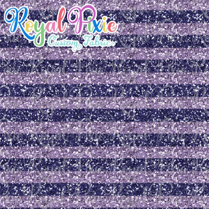 Permanent Preorder - 1/2" Glitter Stripes - Purples