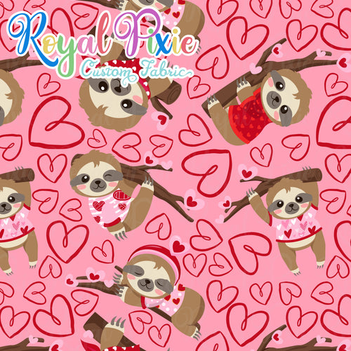 Permanent Preorder - Holidays - Valentines Day Sloths