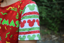 Load image into Gallery viewer, Permanent Preorder - Holidays - The Mouse Head Stripe Glitter