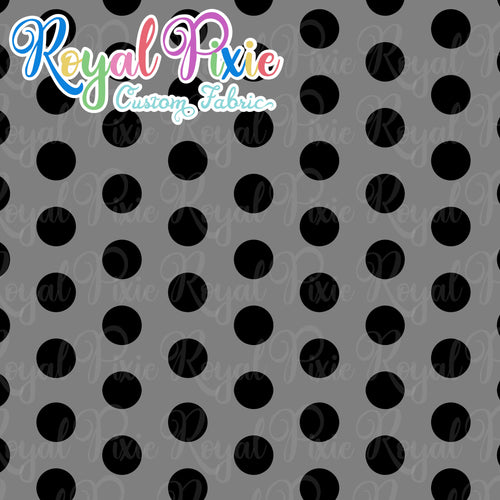 Permanent Preorder - Black Dots - Grey - RP Color