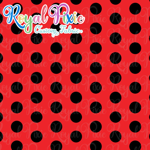 Permanent Preorder - Black Dots - Red - RP Color