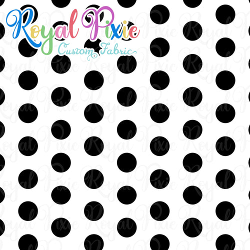 Permanent Preorder - Black Dots - White - RP Color