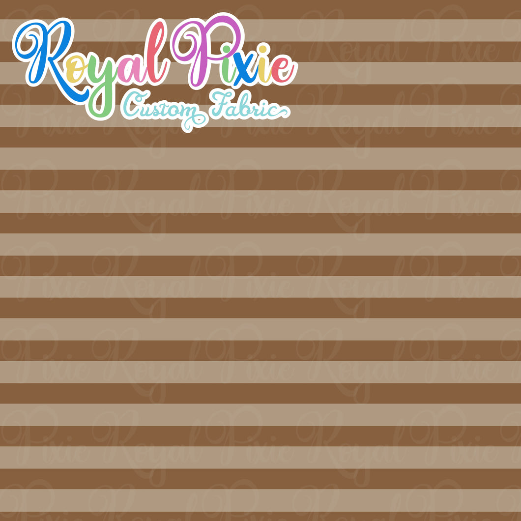 Permanent Preorder - Stripes Monochrome - Brown - RP Color