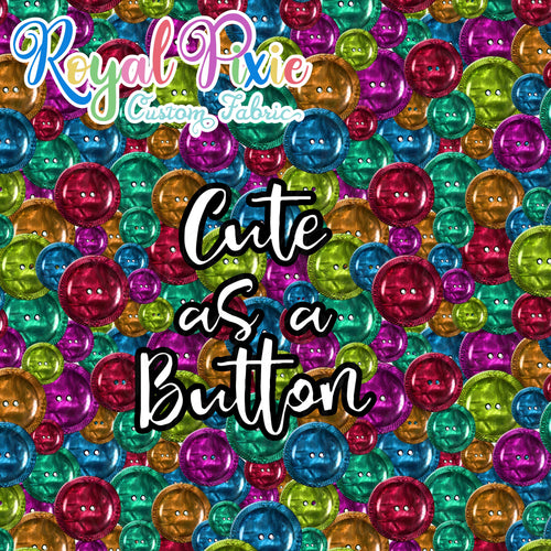 Retail Crafting Cute As a Button Panel
