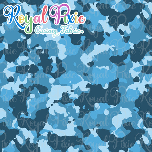 Permanent Preorder - Coords - Camouflage - Light Blue