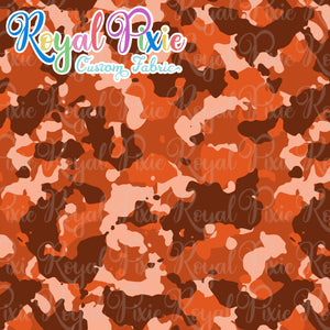 Permanent Preorder - Coords - Camouflage - Orange