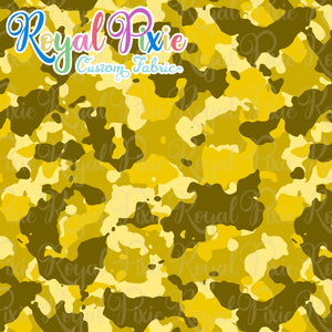 Permanent Preorder - Coords - Camouflage - Yellow