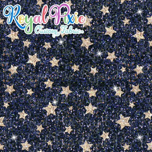 Permanent Preorder - July 4 - Glittery Flag Stars
