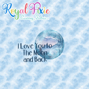 Retail I Love You To the Moon and Back Panel
