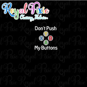 Retail Don't Push My Buttons Panel