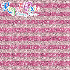 Permanent Preorder - 1/2" Glitter Stripes - Pinks