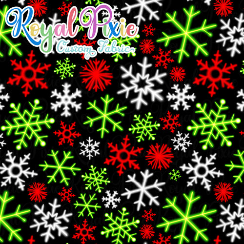 Permanent Preorder - Holidays - Green Guy Glow Snowflakes