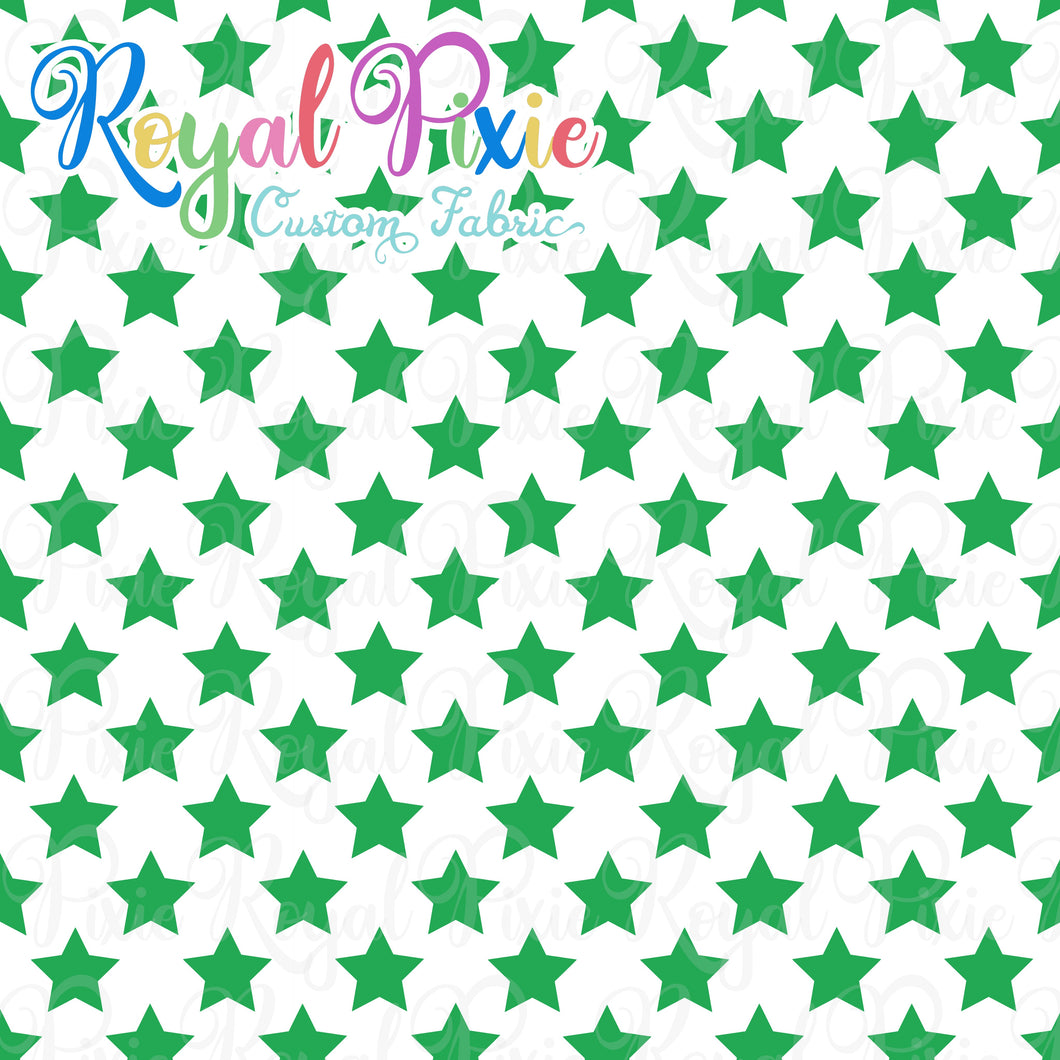 Permanent Preorder - Stars with White - Green - RP Color