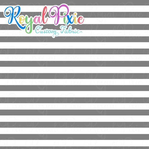 Permanent Preorder - Stripes with White - Grey - RP Color