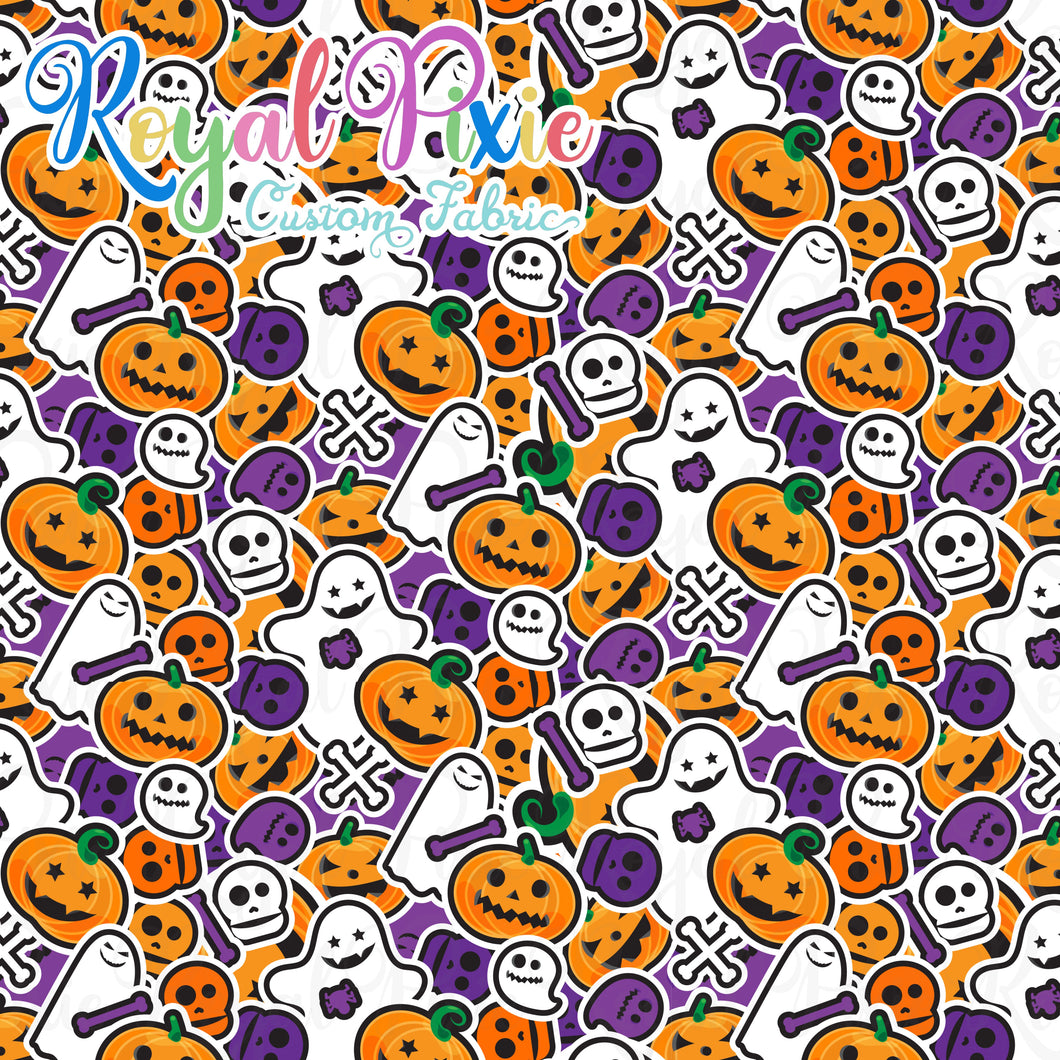 Permanent Preorder - Holidays - Halloween Collage - Multi