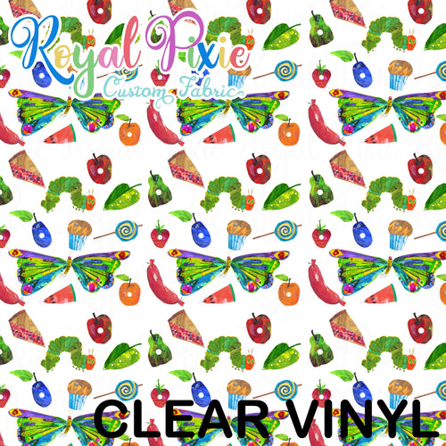 Vinyl Retail - Clear - Hungry Caterpillar