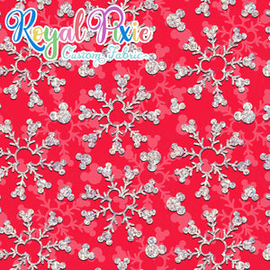 Permanent Preorder - Holidays - Mousey Snowflake Red