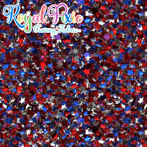 Permanent Preorder - July 4 - Patriotic Glitter Red