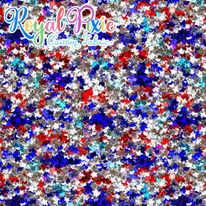 Permanent Preorder - July 4 - Patriotic Glitter Scattered