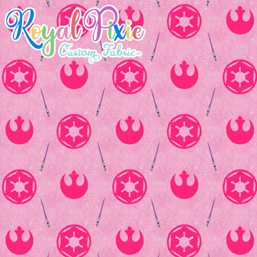 Permanent Preorder - Holidays - GFFA - Pink Space Wars with Sabers