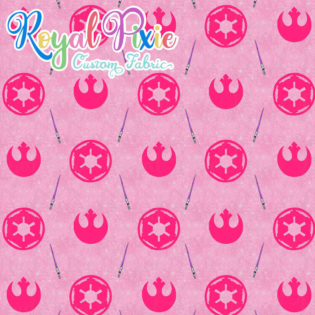 Permanent Preorder - Holidays - GFFA - Pink Space Wars with Sabers