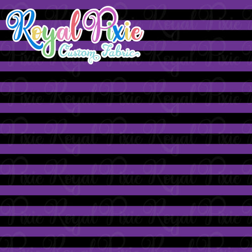 Permanent Preorder - Stripes with Black - Purple - RP Color