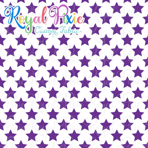 Permanent Preorder - Stars with White - Purple - RP Color