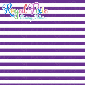 Permanent Preorder - Stripes with White - Purple - RP Color