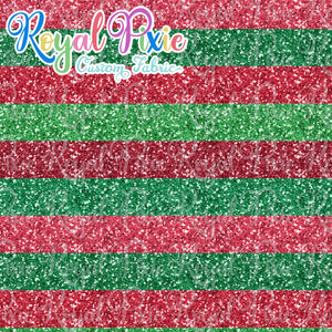 Permanent Preorder - Glitters - Thick 1" Stripe Holiday