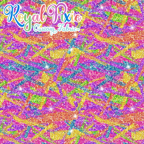 Permanent Preorder - Starry Glitters - Rainbow Bright Brushstrokes