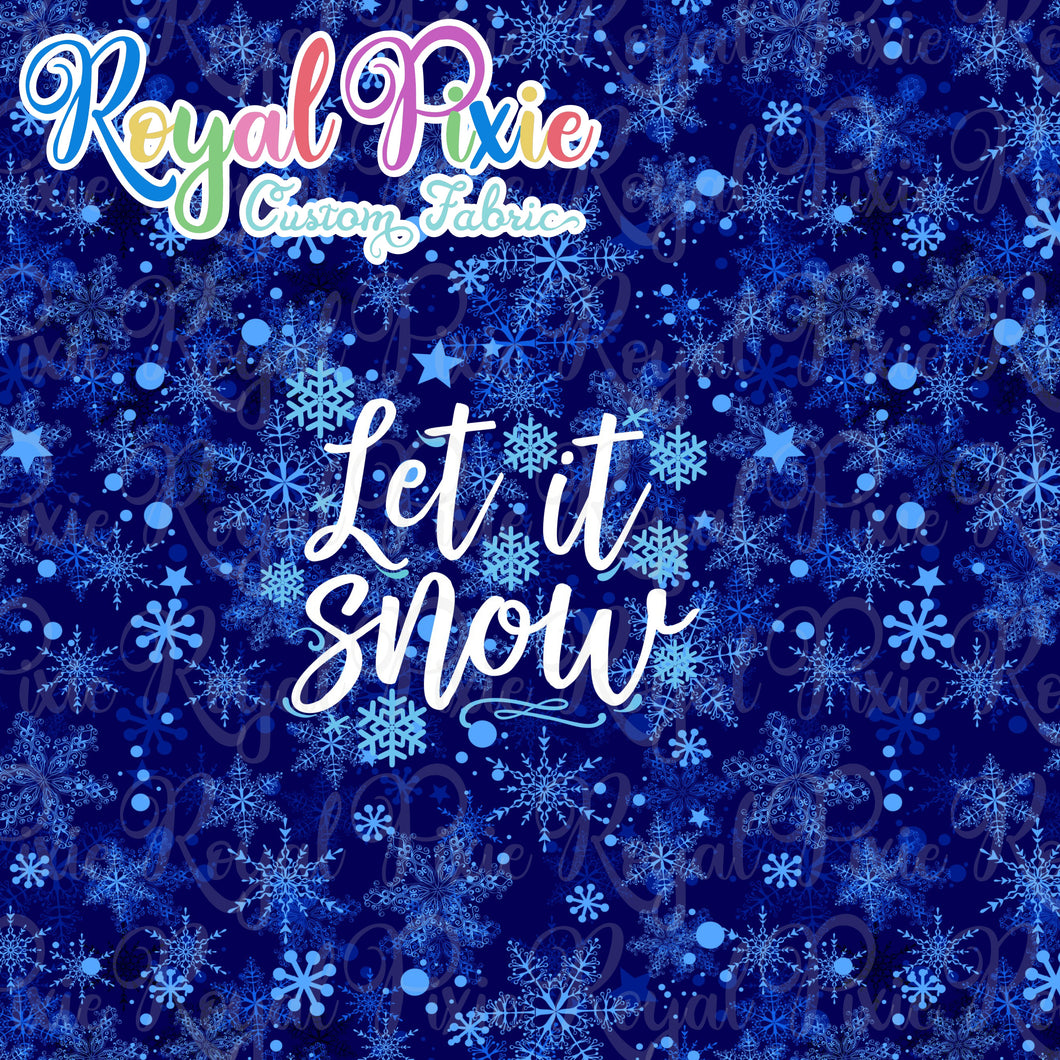 Retail Let it Snow Panel