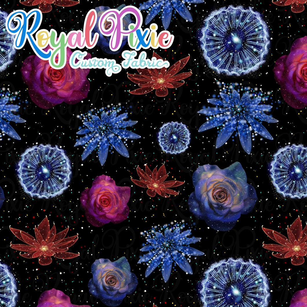 Vinyl Retail - Space Floral Flowers Only