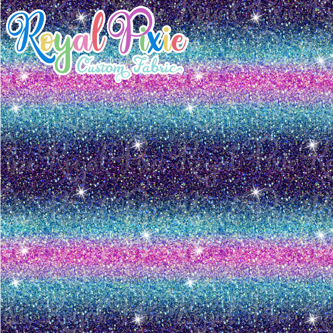 Permanent Preorder - Starry Glitters - Ombre Blues and Pink