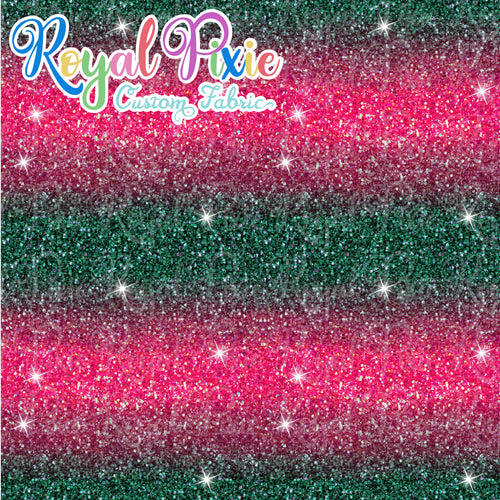 Permanent Preorder - Starry Glitters - Ombre Moss and Hot Pink