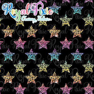 Permanent Preorder - Stars Fun - Glitter Leopard