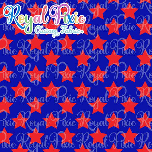 Permanent Preorder - Stars Multicolor - Blue and Red