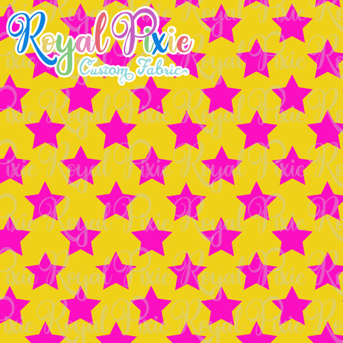 Permanent Preorder - Stars Multicolor - Pink and Yellow