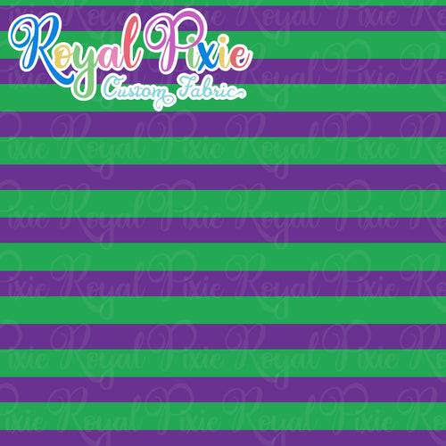 Permanent Preorder - Stripes Multicolor - Green/Purple