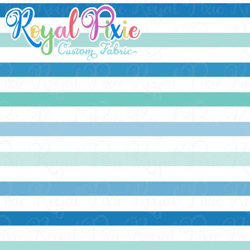 Permanent Preorder - Stripes Multicolor - White/Blues
