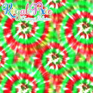 Permanent Preorder - Coords - Tie Dye Christmas