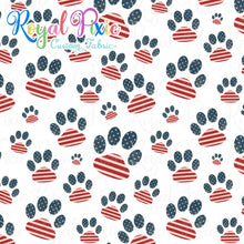 Load image into Gallery viewer, Permanent Preorder - July 4 - USA Paw Prints