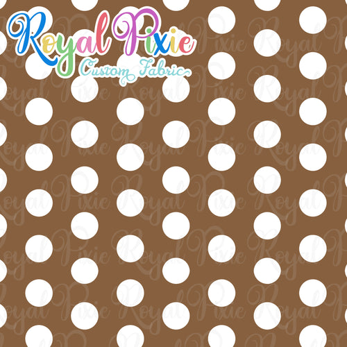 Permanent Preorder - White Dots - Brown - RP Color