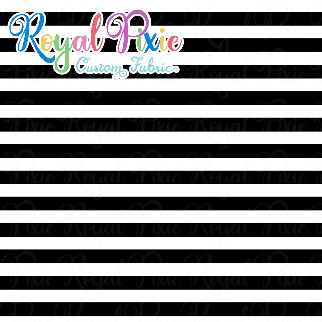 Permanent Preorder - Stripes with Black - White - RP Color