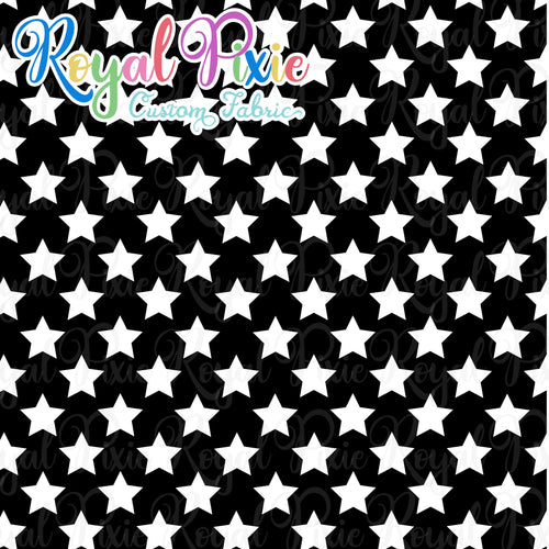 Permanent Preorder - Stars with Black - White - RP Color