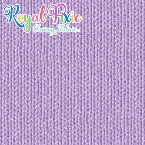 Permanent Preorder - Knit Prints - Light Purple