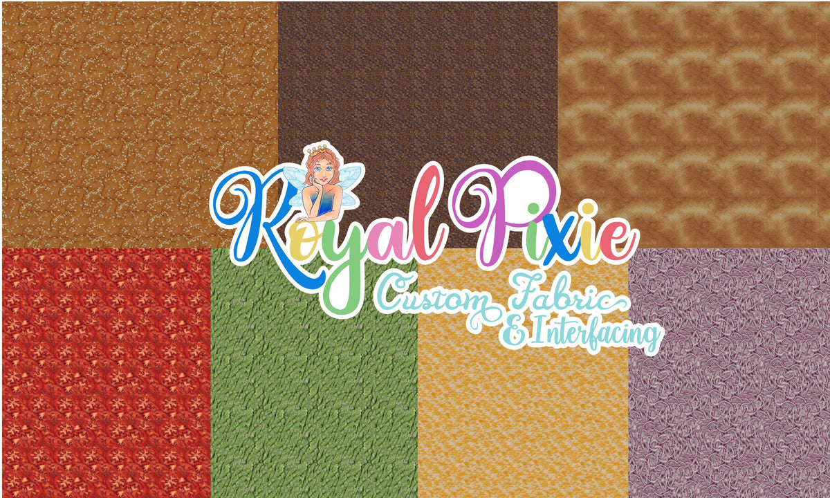 Pixie Project Pack #3 - Hamburger Pack Retail – Royal Pixie Custom Fabric