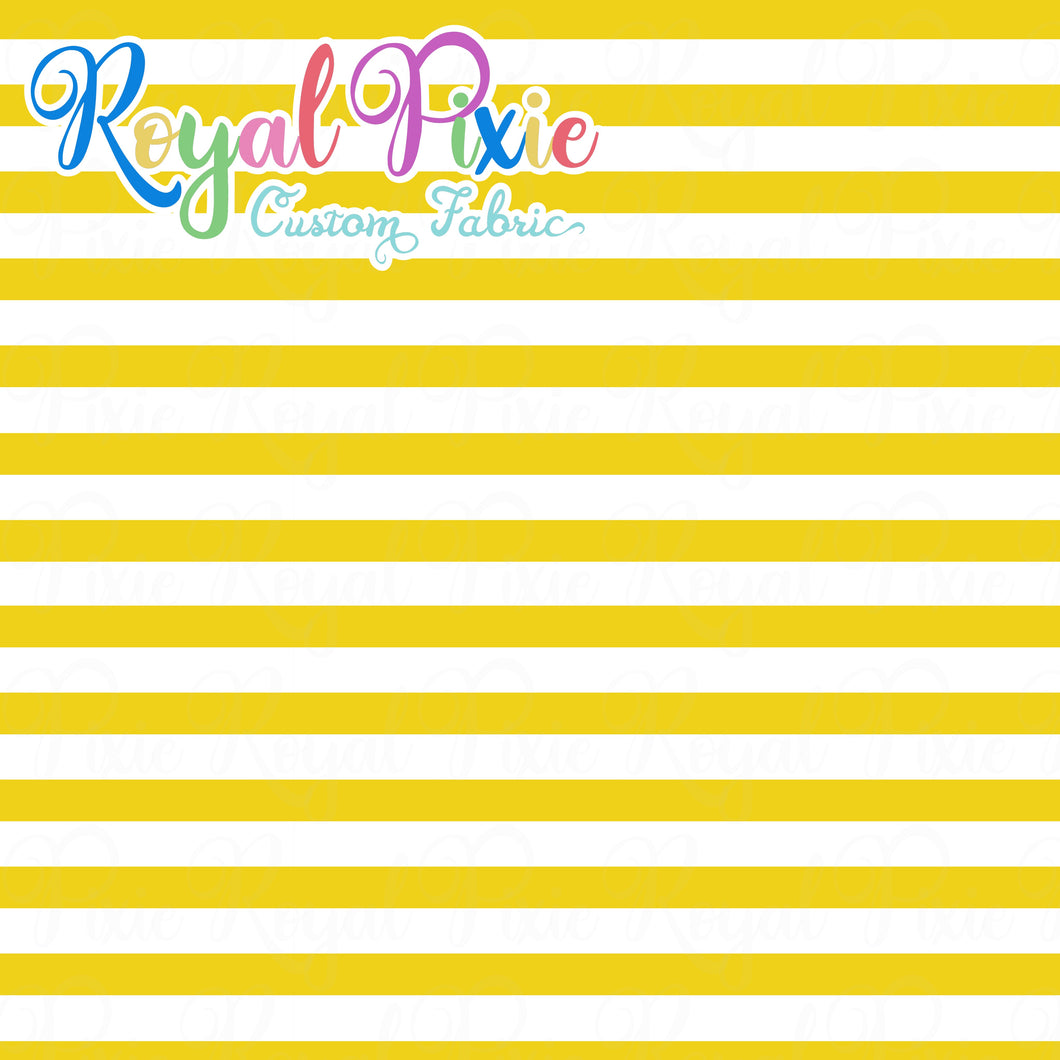 Permanent Preorder - Stripes with White - Yellow - RP Color